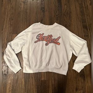 White New York sweatshirt, Size XL, H&M brand